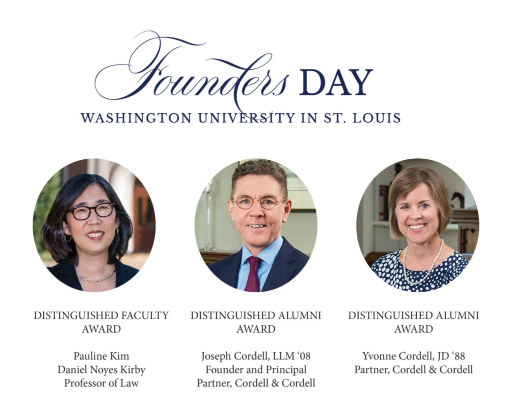 Founders Day Awards - Washington University