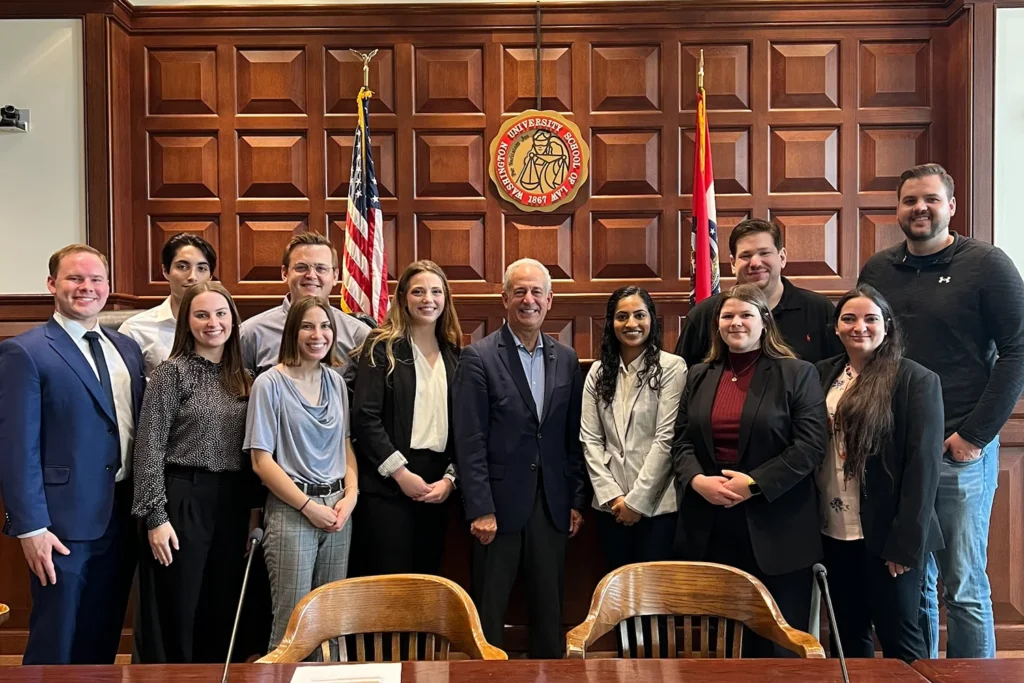 ACS executive board with recent guest speaker former U.S. Senator Russ Feingold