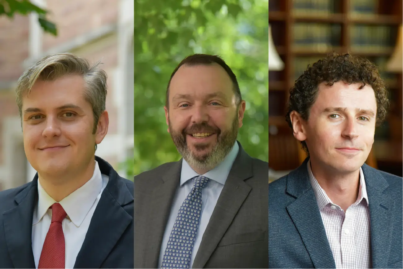 Professors Daniel Epps, Benjamin Levin, and Neil Richards