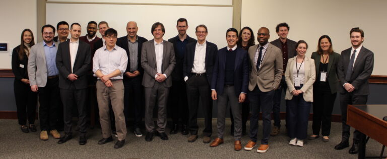 Criminal Justice Minimalism Symposium participants with WashU Law Review Journal Members.