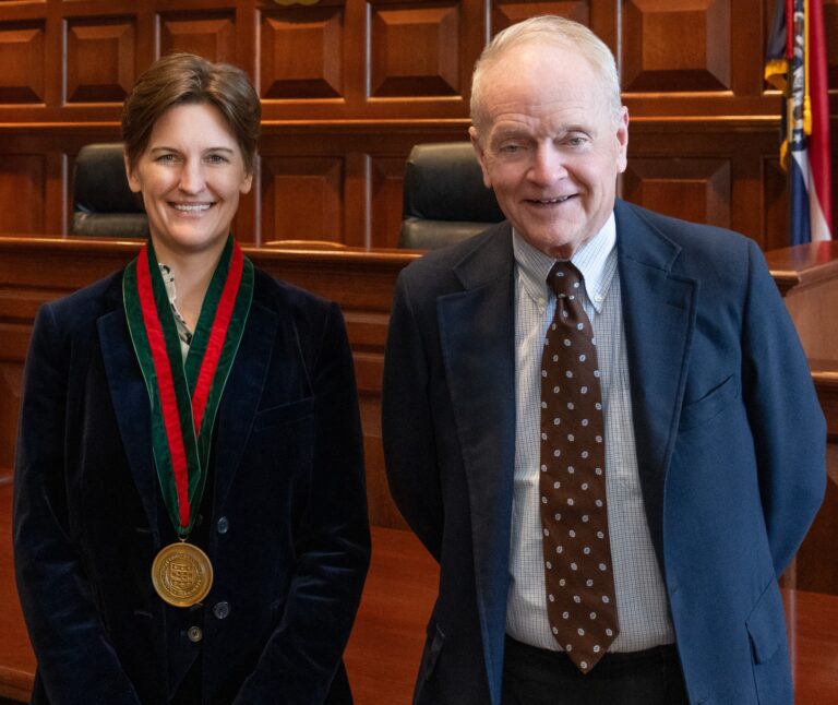 Professor MJ Durkee Installed as the William Gardiner Hammond Professor in Law