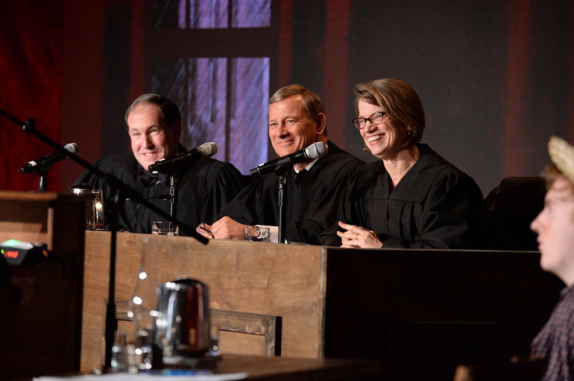 Celebrating law's 150th anniversary with Mark Twain and Chief Justice John Roberts