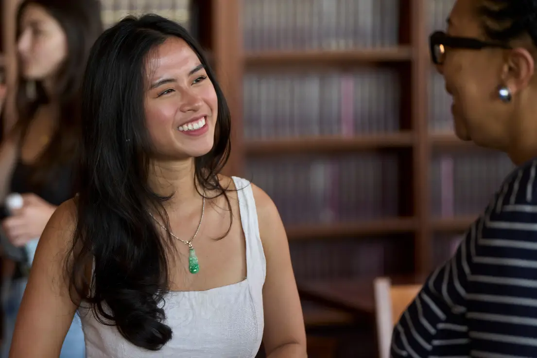 WashU Law students at an event
