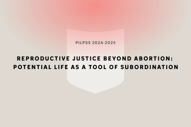 Reproductive Justice