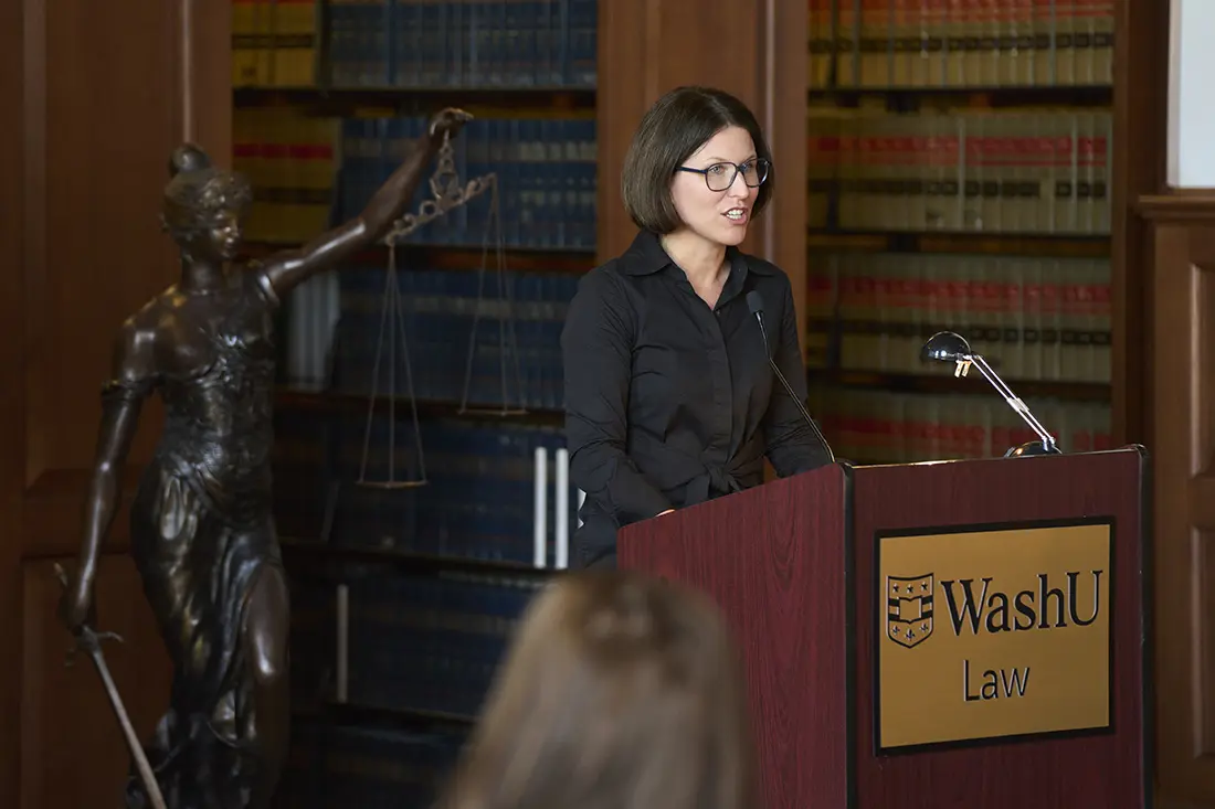 WashU Teacher Speaking