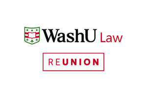 WashU Law Reunion Logo