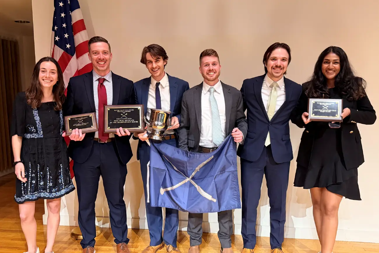 WashU Law Admiralty Moot Court team wins in Charleston