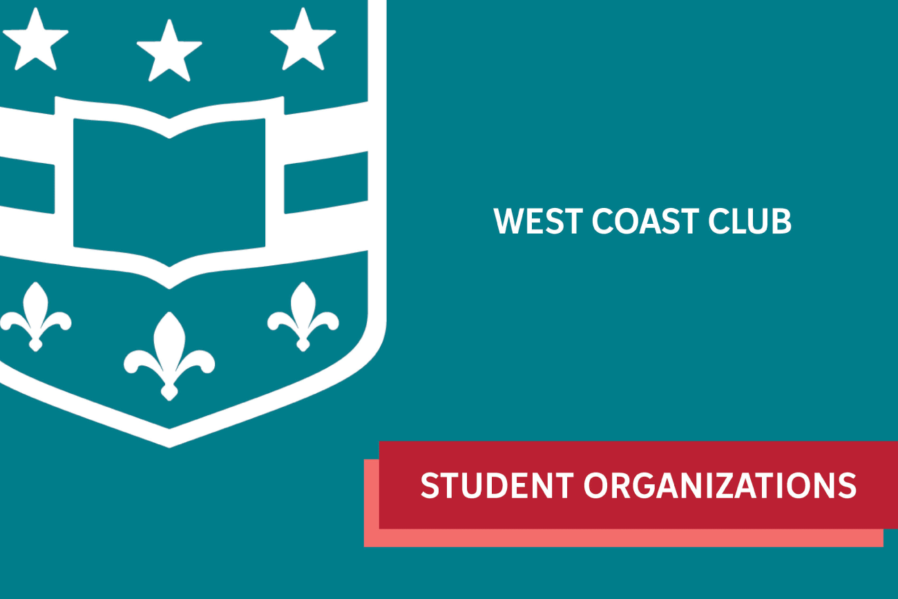 West Coast Club - Student Organization